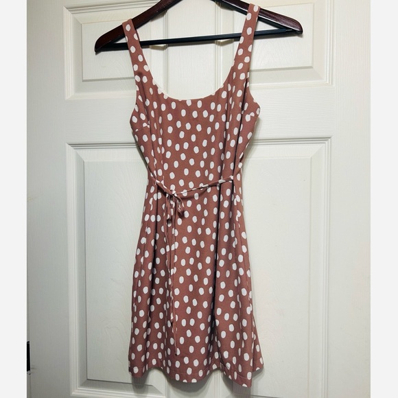 Abercrombie & Fitch Dresses & Skirts - Abercrombie and Fitch Polka Dot Mini Slip Dress